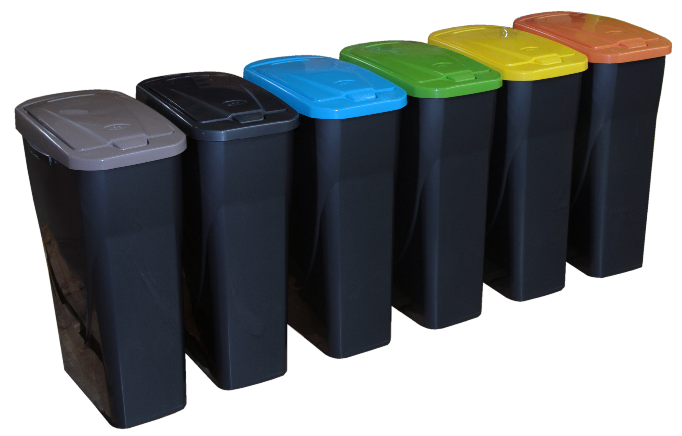 Mondex Abfalleimer 25 Liter Mülleimer, Müllentsorgung, Küche & Haushalt